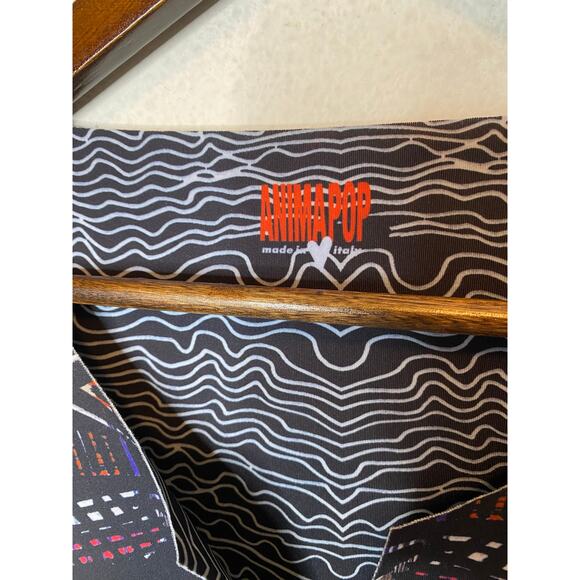 Animapop Neoprene Reversible Art Print Dress, Size Medium - Picture 4 of 4